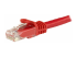 StarTech.com 100ft CAT6 Ethernet Cable, 10 Gigabit Snagless RJ45 650MHz 100W PoE Patch Cord, CAT 6 10GbE UTP Network Cable w/Strain Relief, Red, Wiring is UL Certified/TIA - Närbild