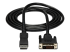 StarTech.com 1,8 m DisplayPort till DVI-kabel - Framsidan