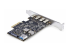 StarTech.com 5-Port USB PCIe Card, USB 3.2 10Gbps, PCI Express Card with 4x USB-C Ports, 1x USB-A Internal Port, USB PCIe Controller Card, Windows/macOS/Linux - Tillbaka