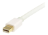 StarTech.com 1m 3 ft White Mini DisplayPort to DisplayPort 1.2 Adapter Cable M/M - Närbild