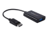 StarTech.com DisplayPort till VGA-adapter med audio - Vänster vinkel
