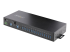 StarTech.com 16-Port Industrial USB 3.0 Hub 5Gbps, Metal, DIN/Surface/Rack Mountable, ESD Protection, Terminal Block Power, up to 120W Shared USB Charging, Dual-Host Hub/Switch (5G16AINDS-USB-A-HUB) - Höger vinkel